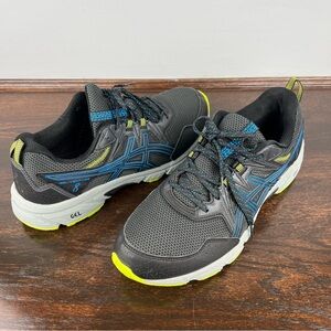 Asics Gel Venture 8 Sneakers Mens Running Shoes Size 10.5 Blue Black